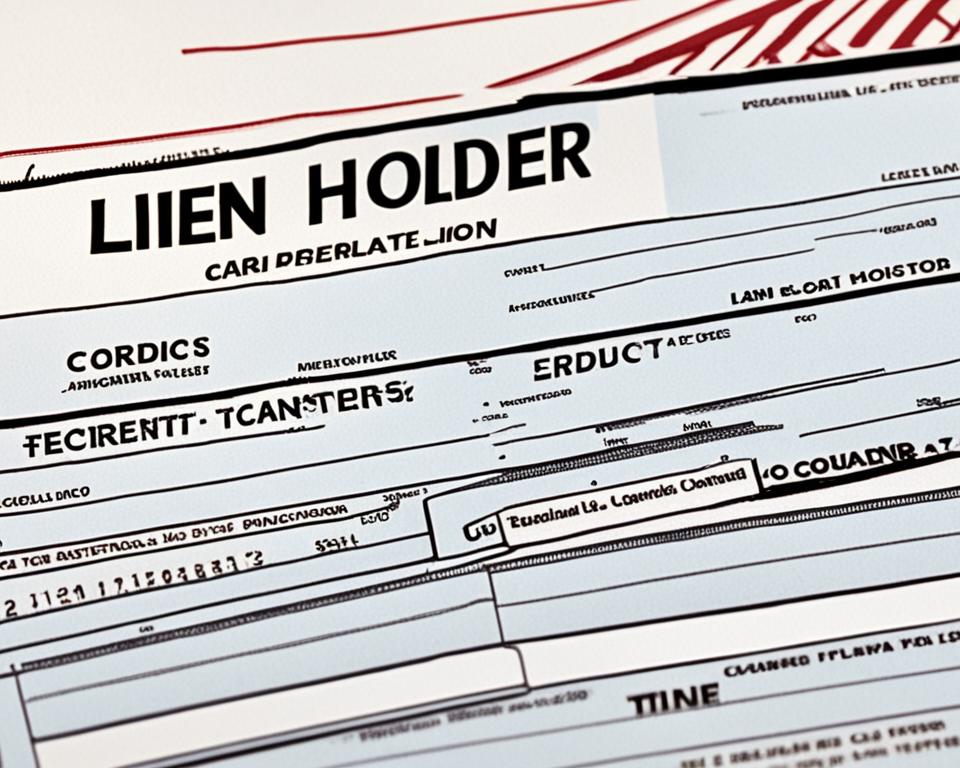 Establishing a lien on a car in Florida