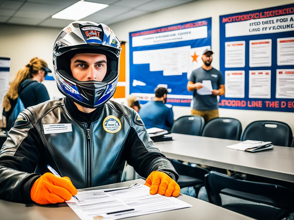 Motorcycle license test Florida